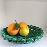 Woven ceramic basket Vallauris