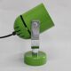 1970s Czechoslovakian adjustable wall light by Stanislav Indra, chrome & green