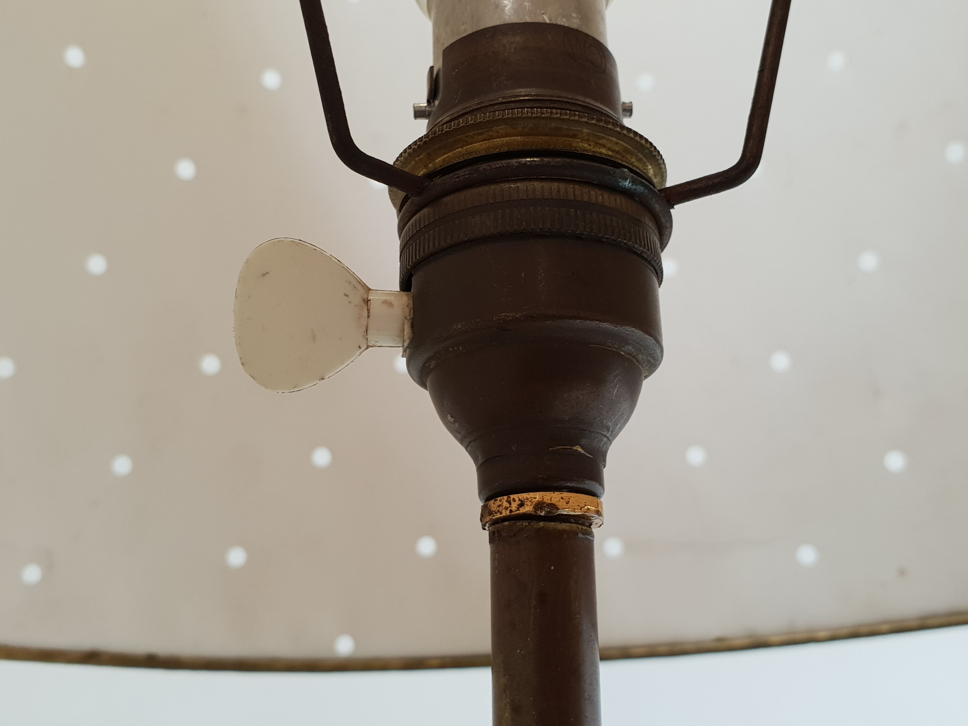 Vintage boomerang floor lamp 1950