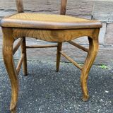 4 chaises rustique d’époque Louis Philippe