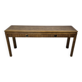 "Passage" side table with drawers by Drexel, USA 1980s