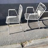 Pair of garden chairs