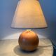 Lampe à poser en bois