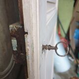 Double antique wooden doors