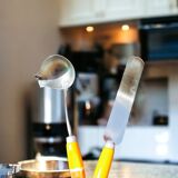 Vintage pancake utensils