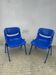 Pair of Piretti chairs "Dorsal"