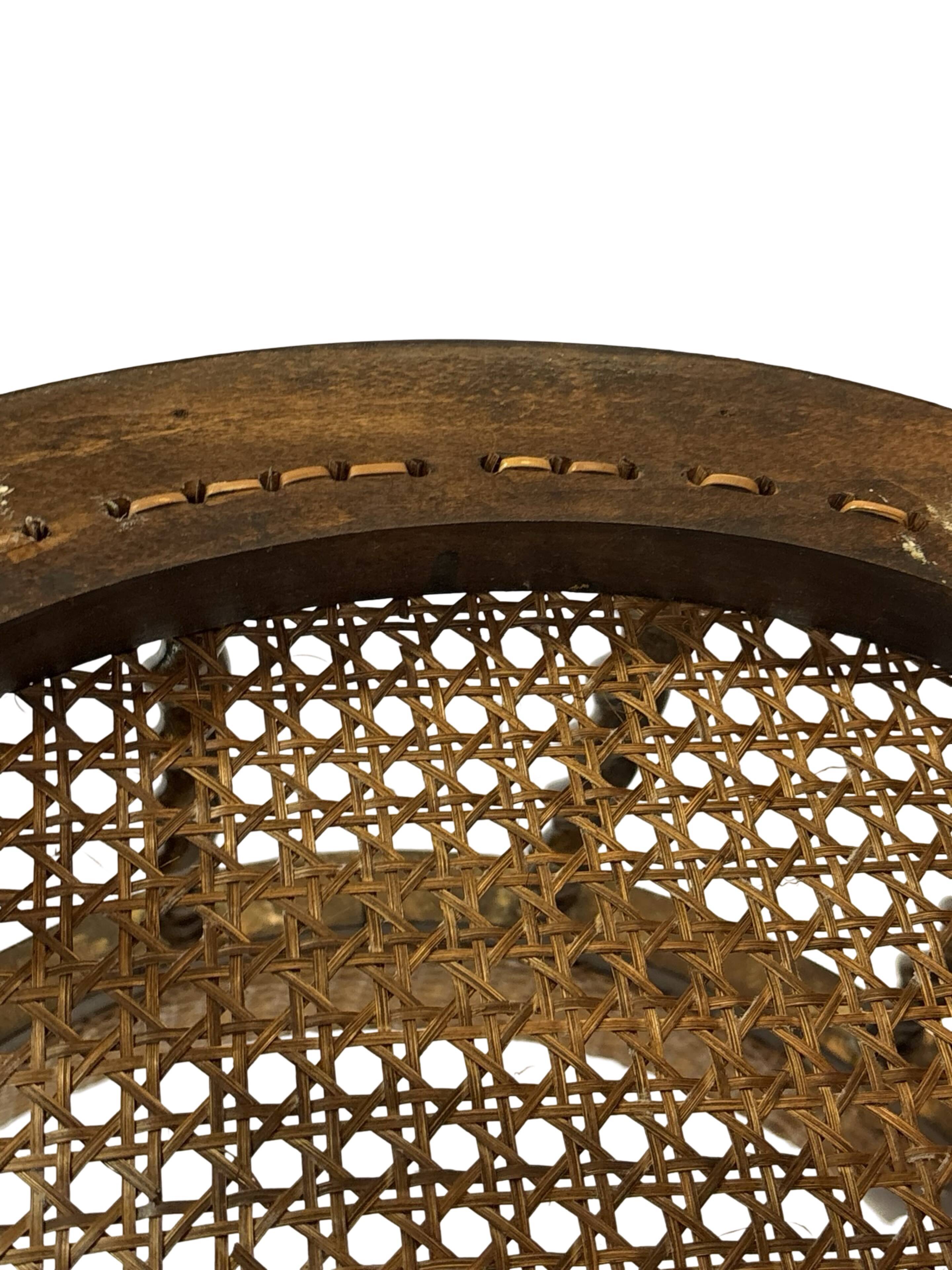 Antique Barley Twist, Rattan Seated Captains Chair easy chair Classic