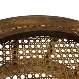 Antique Barley Twist, Rattan Seated Captains Chair easy chair Classic