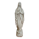 Ancient statuette Virgin Mary Our Lady of Lourdes