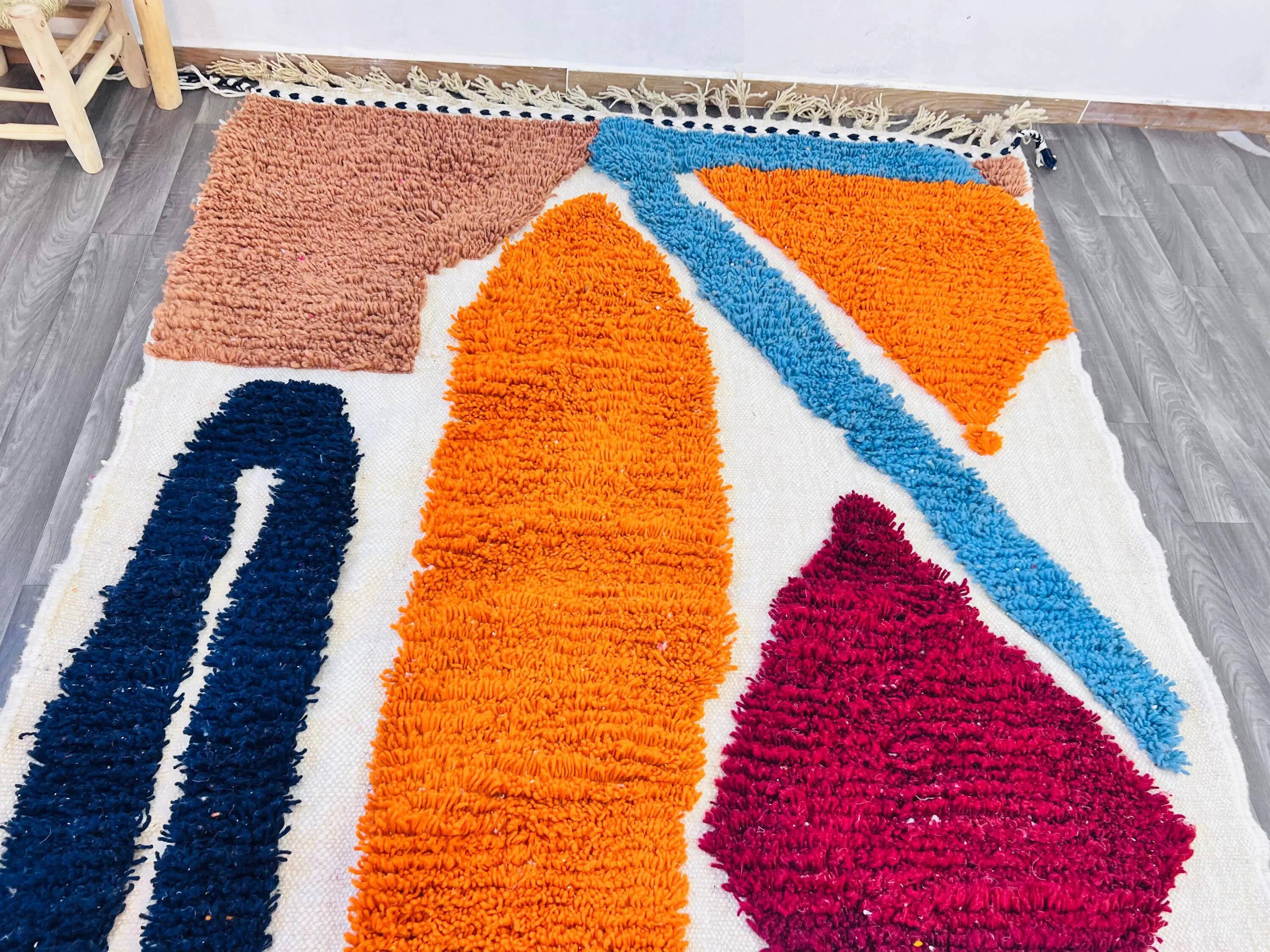 Traditional Moroccan wool rug 2.5 x 1.5 m