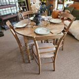 Country table and chairs