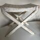 Tabouret chevet néo classique directoire patine d'origine 1950