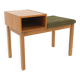 Scandinavian telephone bench, oak, Sweden, 1960