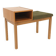 Scandinavian telephone bench, oak, Sweden, 1960