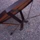 Table basse design Jean Gregorieff pour Roche Bobois céramique et métal