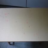 Table en rotin vintage