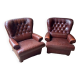 Fauteuils Chesterfield