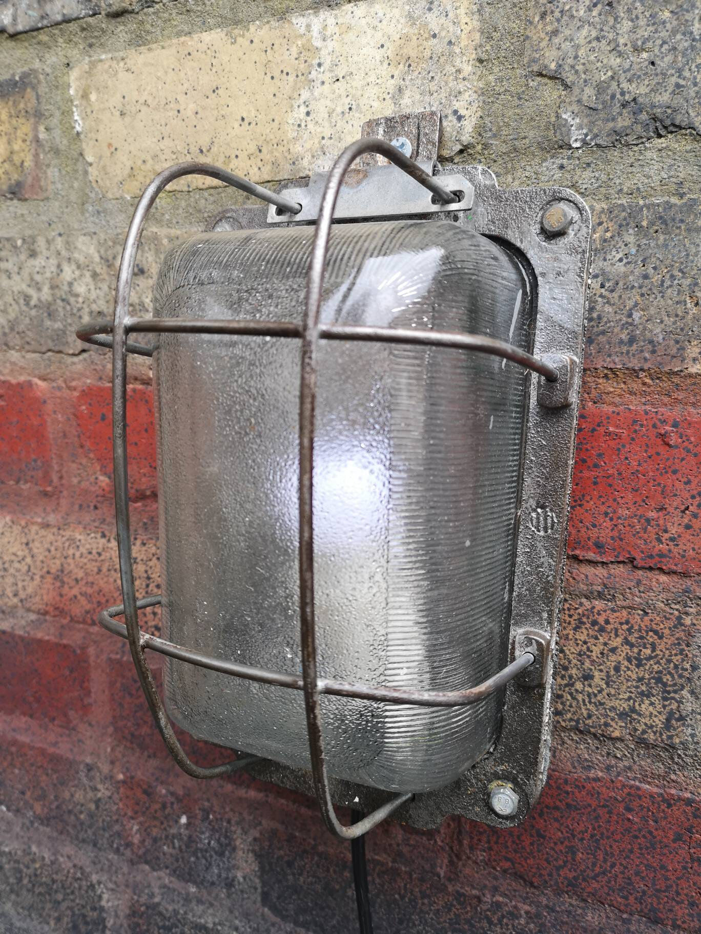 Industrial wall lamp 1960