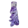 Sèvres crystal lamp signed Torsade purple foot