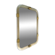 Scenographic Italian “Torciglione-Torchon” Murano Glass Wall Mirror