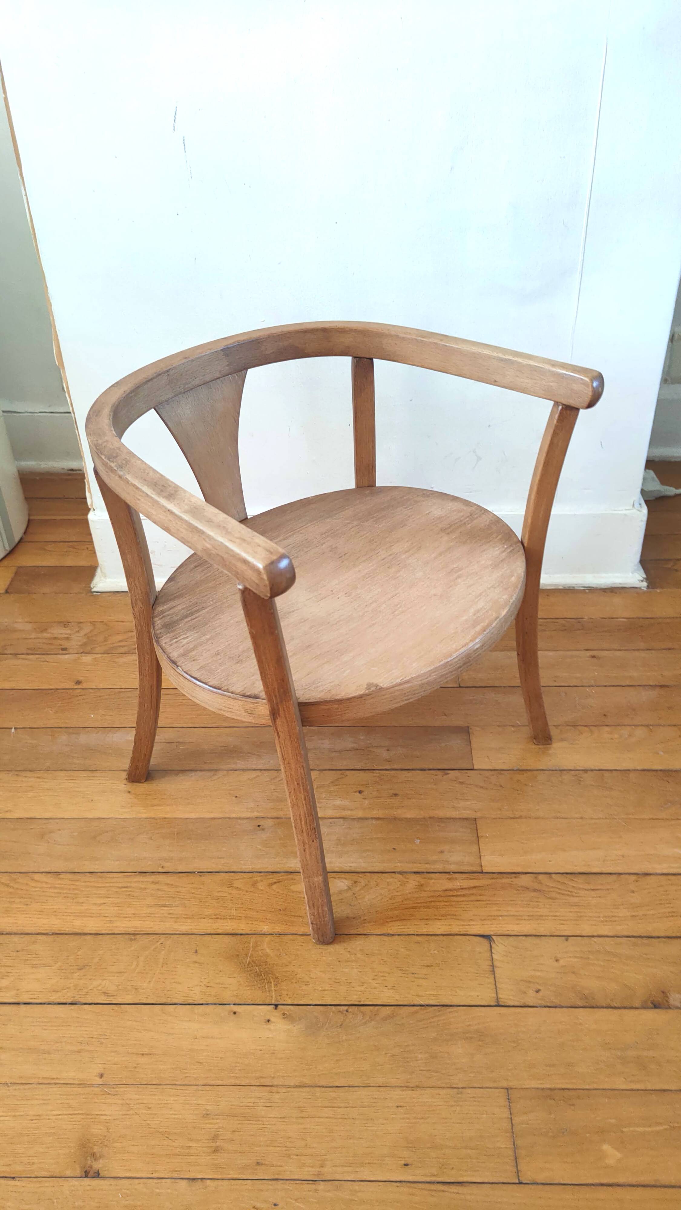 Children's chair Baumann design 60s