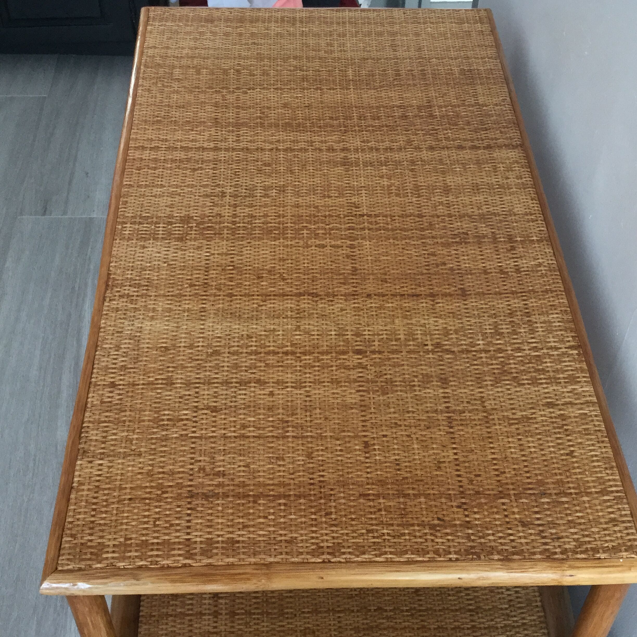 Rattan and bamboo TV furniture