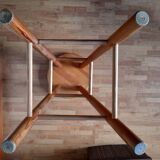 Tabouret de bar en bois vintage