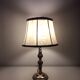 Lampe à poser / chevet - Pied laiton. 1960