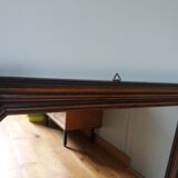 Art Deco mirror molded wood 69 x 49