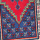 Handwoven wool oriental rug – 220 × 100 cm
