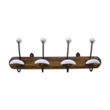 Vintage wall coat rack