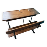 Bureau écolier double