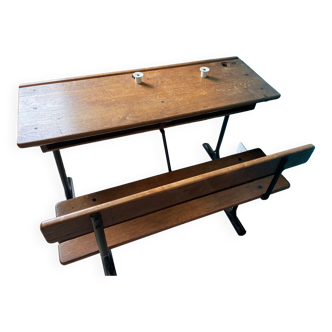 Double school desk