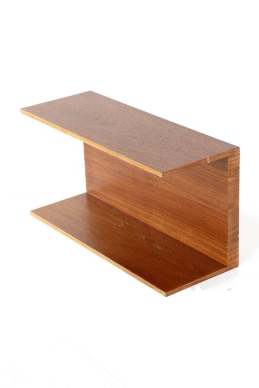 Walter Wirz for Wilhelm Renz Wall Shelf in teak