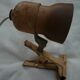 Clip spot in beige lacquered metal, industrial style, late 60s