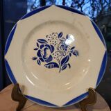 Set of 6 Blue Flower 1920 plates