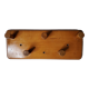 Coat rack with five hooks in natural wood, 50 cm