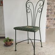 Vintage Wrought Iron Garden Chair