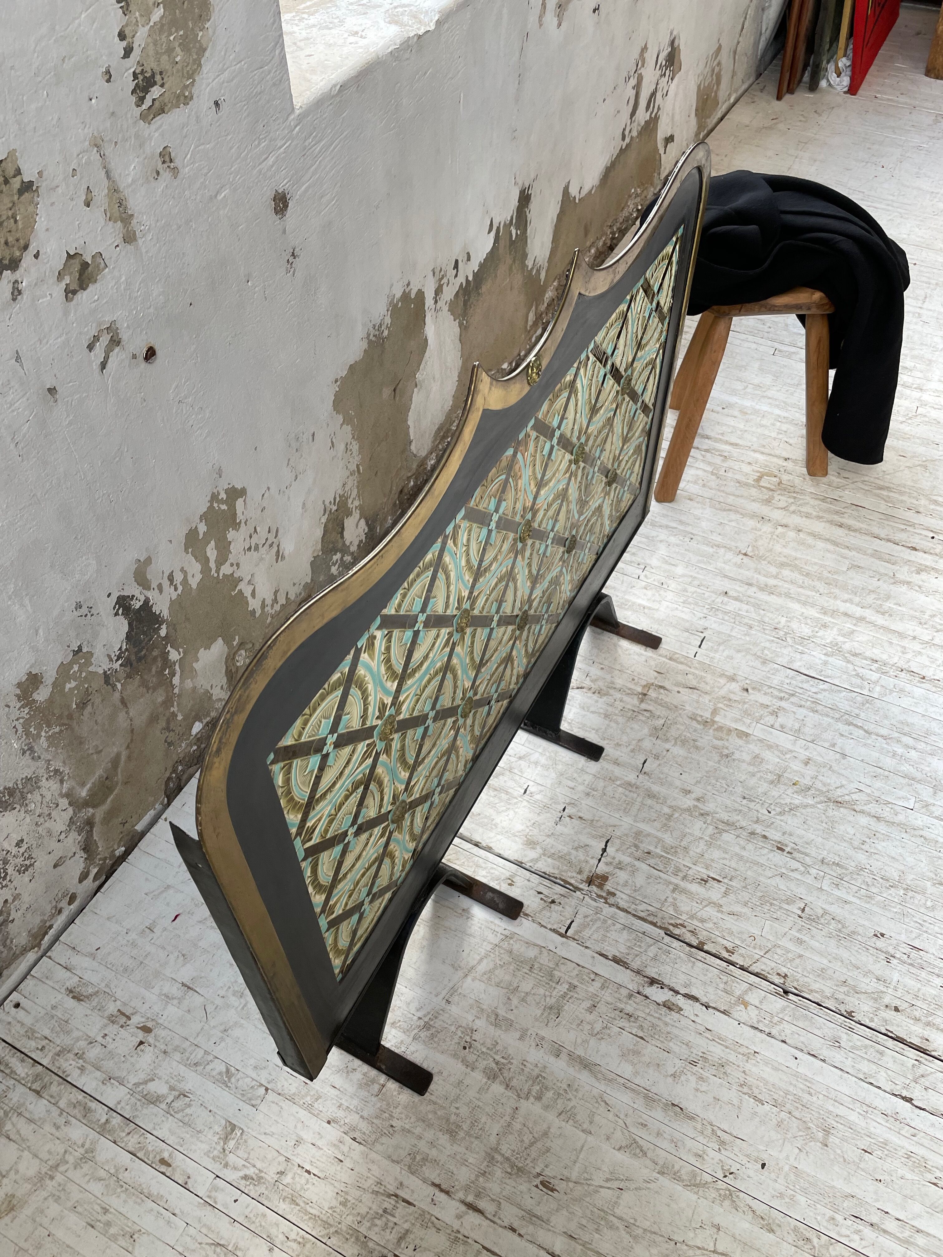 Firewall cast iron and ceramics 50s