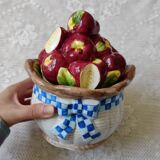 Slush pot basket of apples