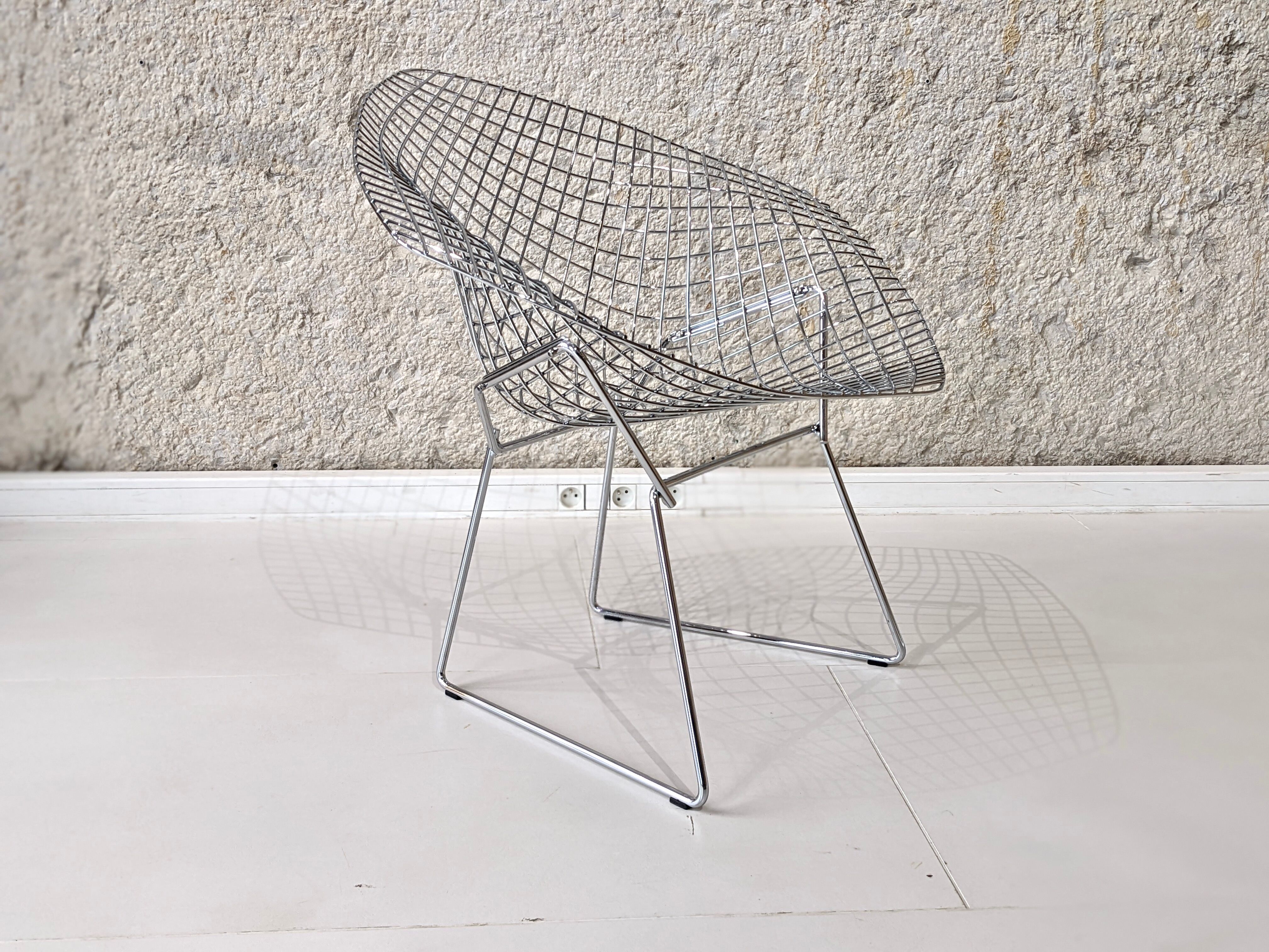 "Diamond" armchair by Harry Bertoia for Knoll.