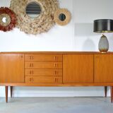 Scandinavian teak row 1970