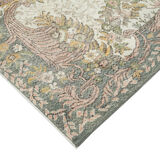 Hand-Knotted Decorative Turkish Beige Carpet 176 cm x 300 cm - 25022