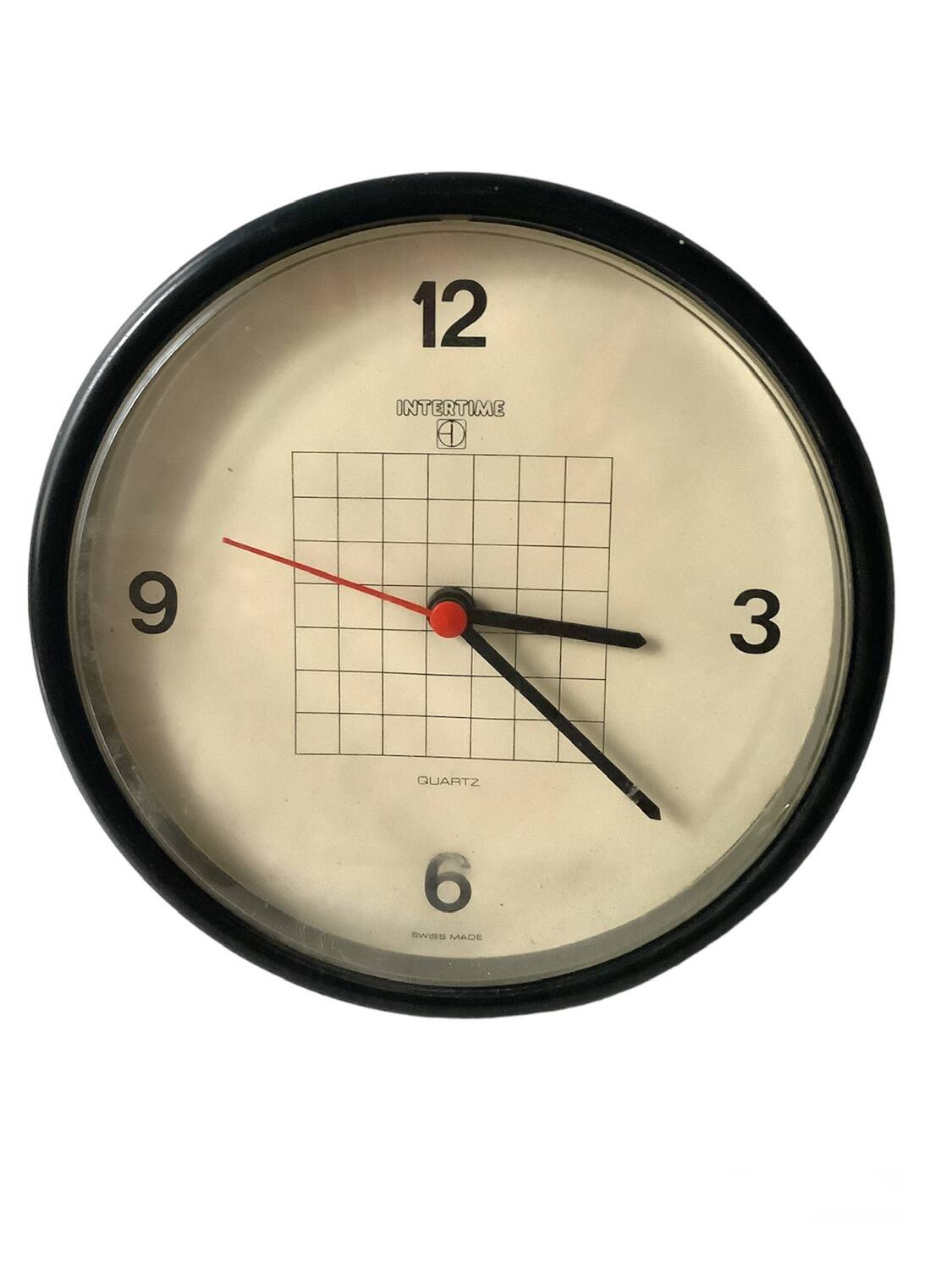 Horloge murale intertime quartz vintage
