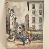 View of Paris in painting