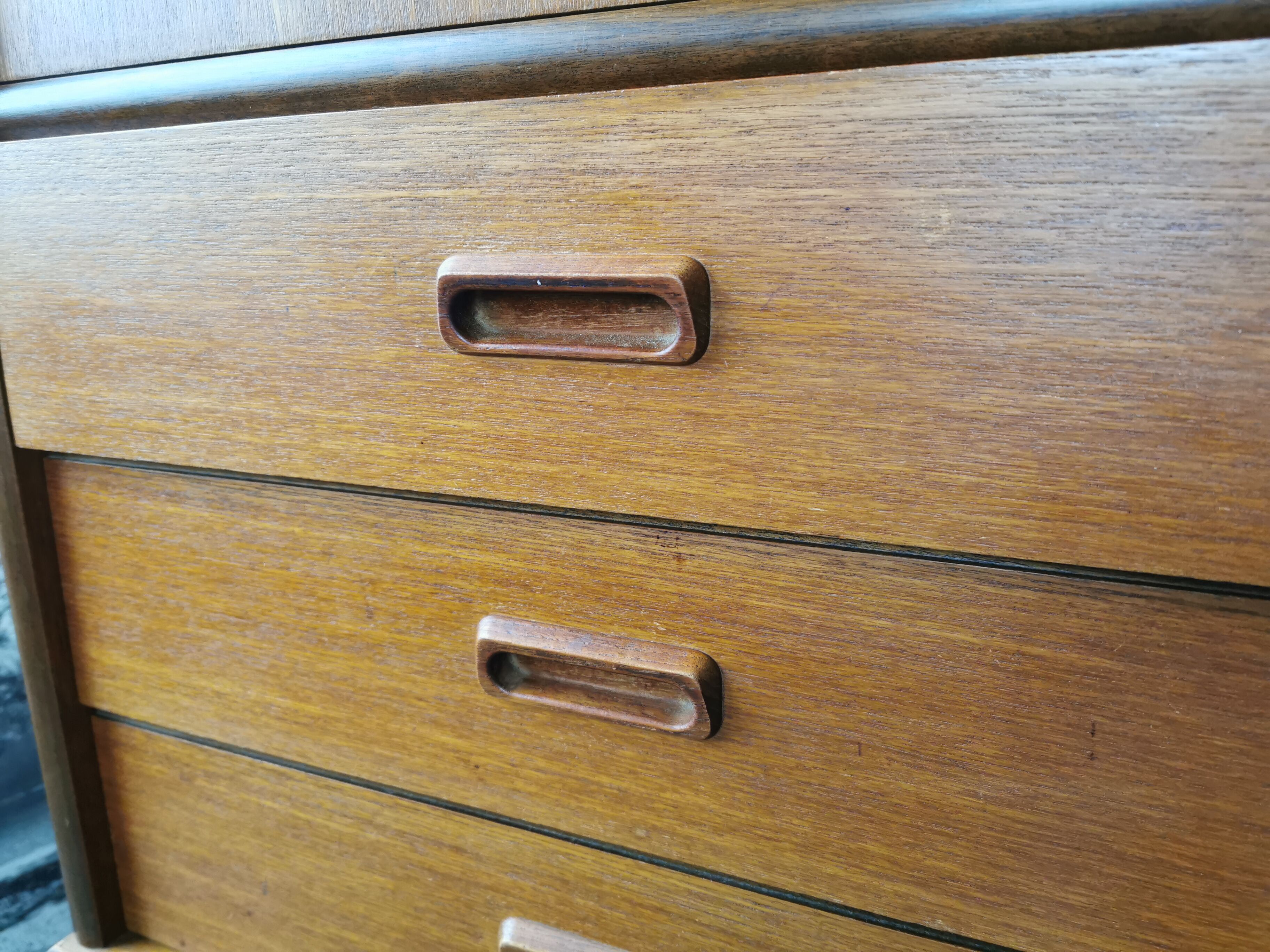 Scandinavian teak bookcase