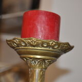 Pair of church candleholders