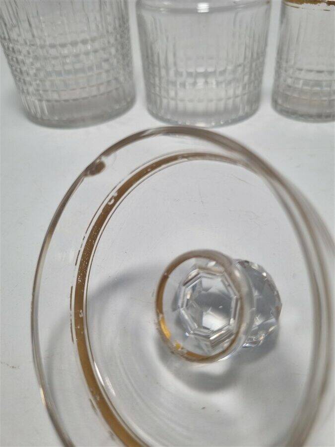 Baccarat crystal bottles