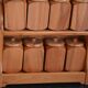 Wooden spice rack