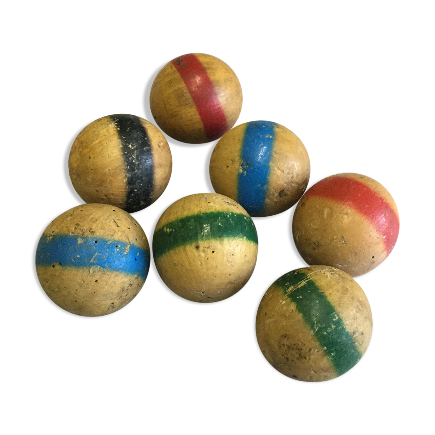 Wooden balls